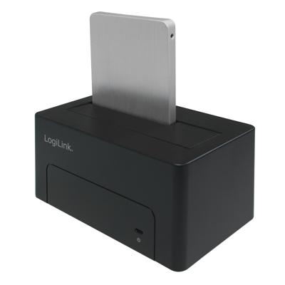 LogiLink QP0027 USB-C 3.1 Gen 2 SATA 6 Gb/s 1 poort Harde schijf-dockingstation 2.5 inch, 3.5 inch