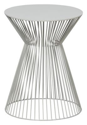 WOOOD Suus Bijzettafel - Metaal - Antique Beige - 46x35x35