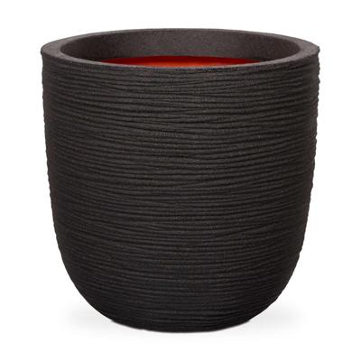Capi pot bol rib - Ø54 cm zwart Capi pot bol rib - Ø54 cm zwart