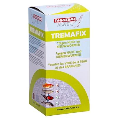 Takazumi Tremafix 0,5L tegen Huid- & Kieuwwormen - Flubendazole 5% Vijverbehandeling