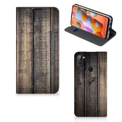 Samsung Galaxy M11 | A11 Book | Wallet Case | Steigerhout