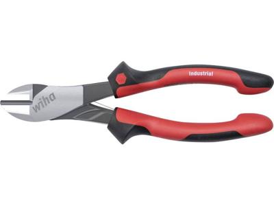 Wiha Krachtzijkniptang Industrial met DynamicJoint® met in- en uitschakelbare openingsveer | 200 mm - 41277 - 41277