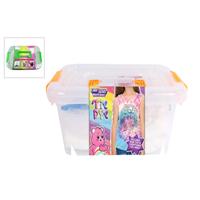 Bongers Speelgoed Tie-dye fashion verf set voor je eigen kleding, inclusief t-shirt - thumbnail