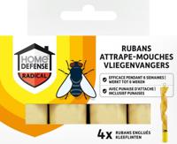 Vliegenvangers kleeflinten 4st - Kb home defence - thumbnail