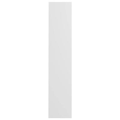 Wandschoenenkast 80x18x90 cm bewerkt hout wit