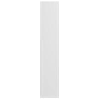 VidaXL Wandschoenenkast 80x18x90 cm bewerkt hout wit - thumbnail