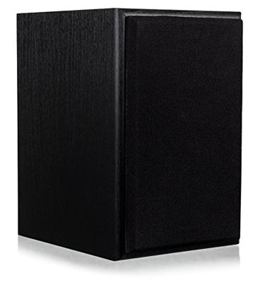 Dual LS 100 actieve luidsprekerset (phono-ingang, geïntegreerde versterker voor draaitafel, paar) zwart