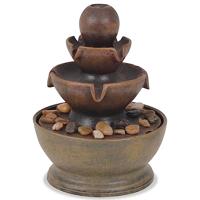 VidaXL Binnenfontein met pomp polyresin - thumbnail