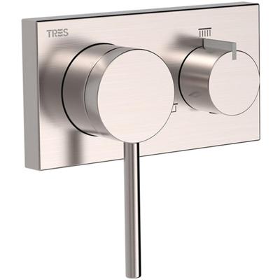 Douchekraan Tres 3V 3-Weg Mengkraan Staal Douchekraan Tres 3V 3-Weg Mengkraan Staal