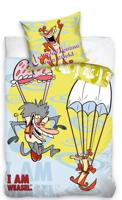 Cartoon Network dekbedovertrek I am weasel 140 x 200 cm - 70 x 90 cm - Katoen - thumbnail