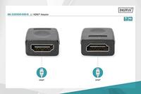 Digitus AK-330500-000-S HDMI Type A (Standard) HDMI Type A (Standard) Zwart video kabel adapter - thumbnail