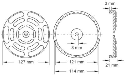 KS Tools 160.0543 Rubberen kussen