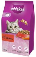 WHISKAS Adult Beef - droog kattenvoer - 14 kg - thumbnail