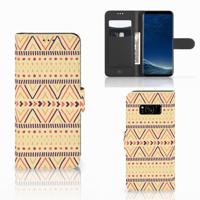 Samsung Galaxy S8 Telefoon Hoesje Aztec Yellow - thumbnail