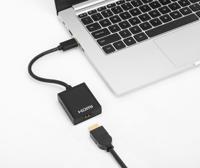 Manhattan USB 3.2 Gen 1 (USB 3.0) Adapter [1x USB 3.2 Gen 1 stekker A (USB 3.0) - 1x HDMI-bus] 153690 15 cm - thumbnail