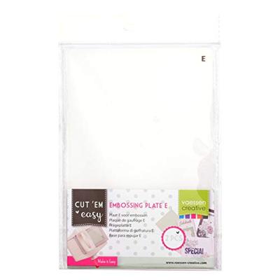 Vaessen Creative • cut easy embossingplaat (e) 2st.
