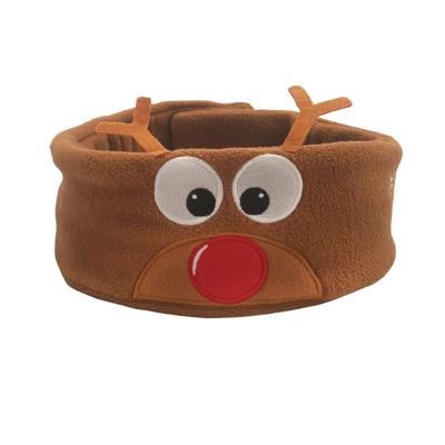 Snuggly Rascals hoofdtelefoon Over Ear rendier fleece bruin Snuggly Rascals hoofdtelefoon Over Ear rendier fleece bruin