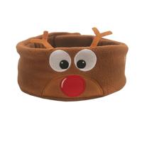 Snuggly Rascals hoofdtelefoon Over Ear rendier fleece bruin - thumbnail