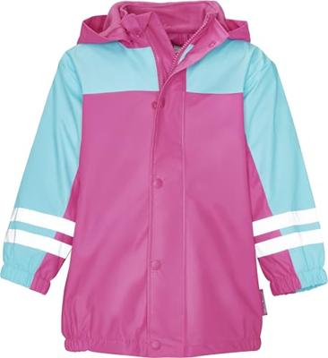 Playshoes regenpak 2-delig aquablauw fuchsia Maat