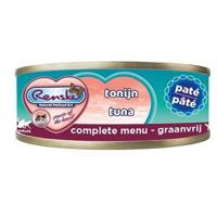 Renske Graanvrij pâté tonijn natvoer kat (blikjes) 1 tray (24 x 70 g) - thumbnail