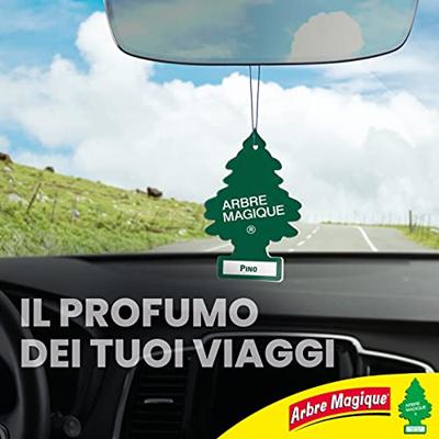 Arbre Magique luchtverfrisser 12 x 7 cm Pine Tree groen