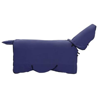 VidaXL Paardendeken marineblauw polyester