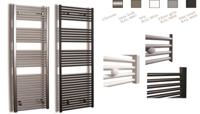 Sanicare design radiator recht 172 x 45 cm. wit - thumbnail