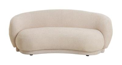 Light & Living Organische Bank 'Uvita' Chenille, kleur Crème