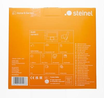 Steinel XLED HOME CURVED S ANT 012076 LED-buitenschijnwerper met bewegingsmelder Energielabel: F (A - G) 9.3 W Steinel XLED HOME CURVED S ANT 012076 LED-buitenschijnwerper met bewegingsmelder Energielabel: F (A - G) 9.3 W