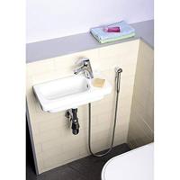 Wastafelmengkraan Sapho met Bidetdouche Chroom (incl. slang) - thumbnail