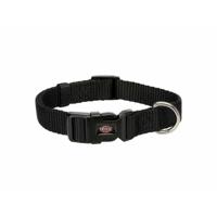 Hondenhalsband Trixie New Premium Zwart S 25-40 cm - thumbnail