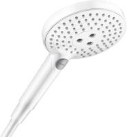 Hansgrohe Raindance Select S handdouche 120 3jet PowderRain EcoSmart+, mat wit - thumbnail