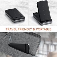 Satechi Duo draadloze oplader stand & powerbank (10.000 mAh/10W) - Space Gray - thumbnail