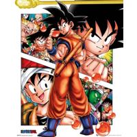 Gbeye Dragon Ball Collage Poster 40x50cm - thumbnail