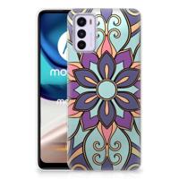 Motorola Moto G42 | TPU Case | Purple Flower - thumbnail