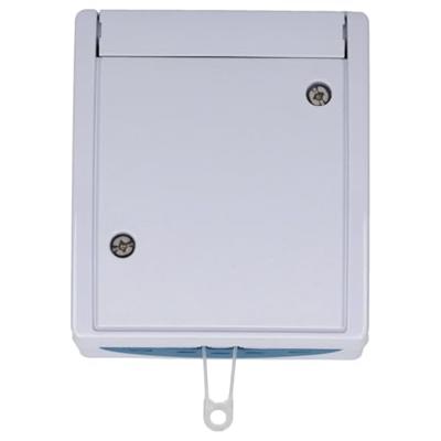 ABB 2CKA001383A0141 Schakelaar IP44 Grijs-wit (RAL 7035), Blauw-groen