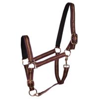 Pagony Lurex halster bordeaux maat:pony - thumbnail