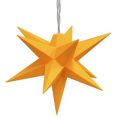 VidaXL Kerstlamp 10 led&apos;s 10 cm geel - thumbnail