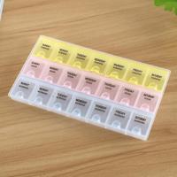 7 dagen 21 slots" pil geneeskunde vak pil vitaminen organisator opbergdoos" - thumbnail