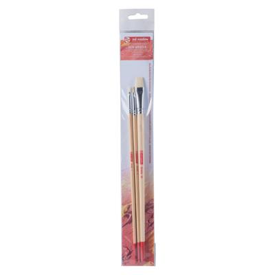 Talens Art Creation penselenset varkenshaar plat, set met 3 penselen