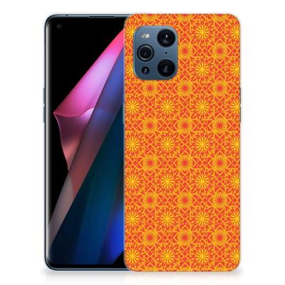 OPPO Find X3 | X3 Pro | TPU bumper | Batik Oranje
