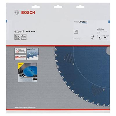 Bosch Accessories Expert for Steel 2608643062 Cirkelzaagblad 355 x 25.4 x 2.2 mm Aantal tanden: 80 1 stuk(s) Bosch Accessories Expert for Steel 2608643062 Cirkelzaagblad 355 x 25.4 x 2.2 mm Aantal tanden: 80 1 stuk(s)