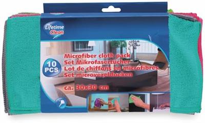 Microvezeldoeken 30x30 cm 10 Stuks