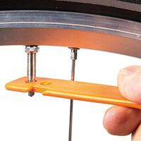 Sks set van 3 stuks bandenlichters oranje op kaart - thumbnail