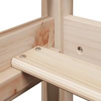 Slaapbank met huisje 80x200 cm massief grenenhout - thumbnail