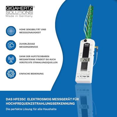 Gigahertz Solutions HFE 35C Meter voor HF elektromagnetische straling