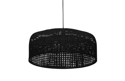 BePureHome Construct Hanglamp - Bamboe - Zwart - 30x65x65