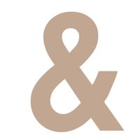 Vaessen Creative • houten leesteken 14cmx1,5cm "&" - thumbnail