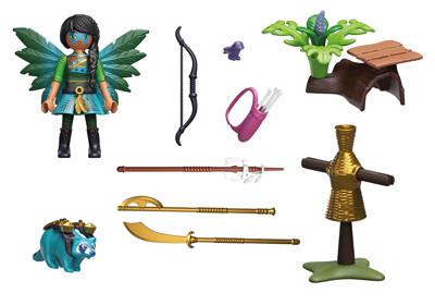Playmobil ayuma starterset knight fairy met wasbeer - 70905