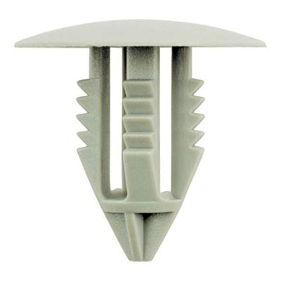 KS Tools 420.1806 Verbindingsclip voor bumper, grijs voor Volvo, verpakking van 10 stuks